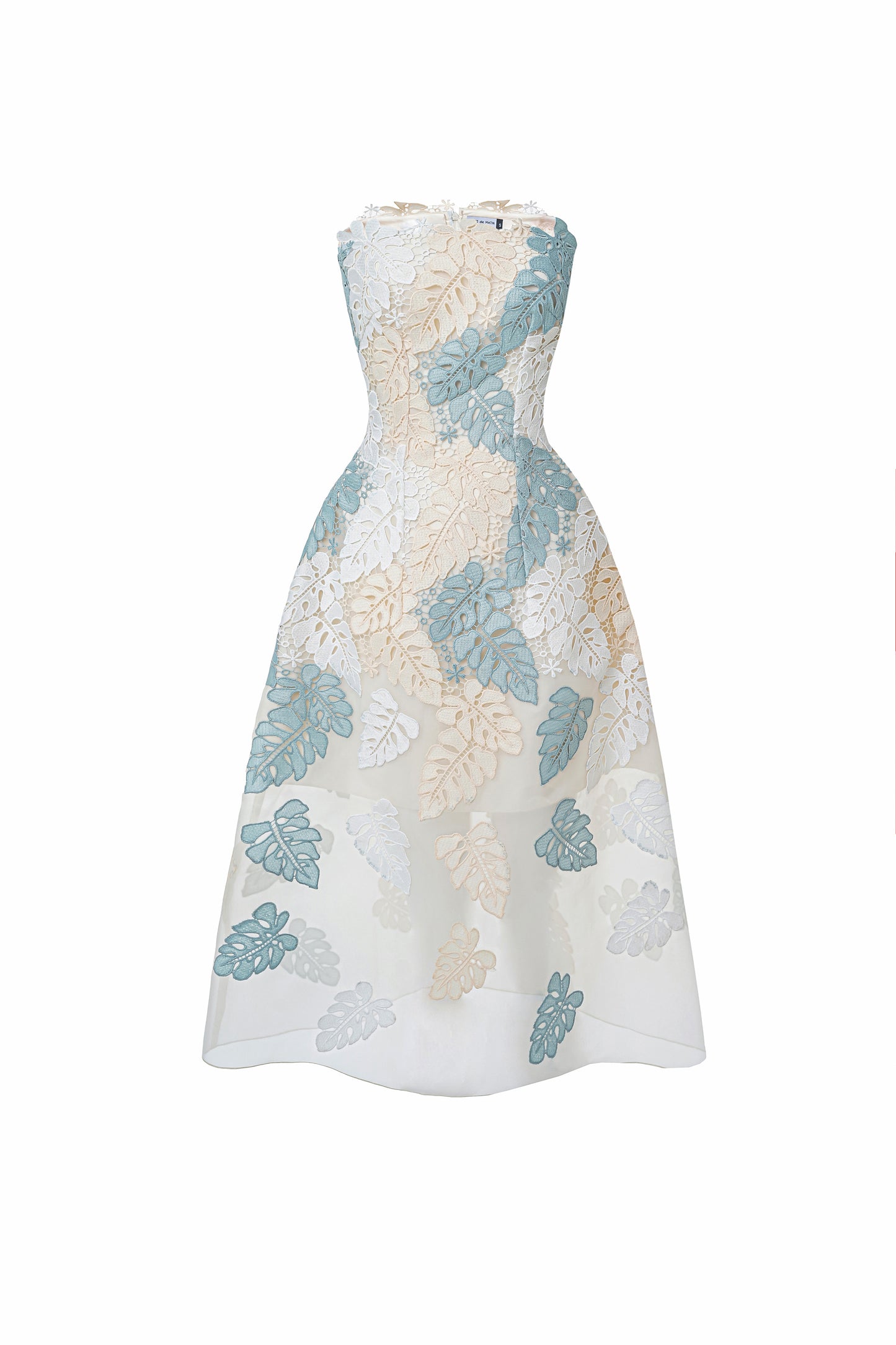 Leaf Cup Midi Dress