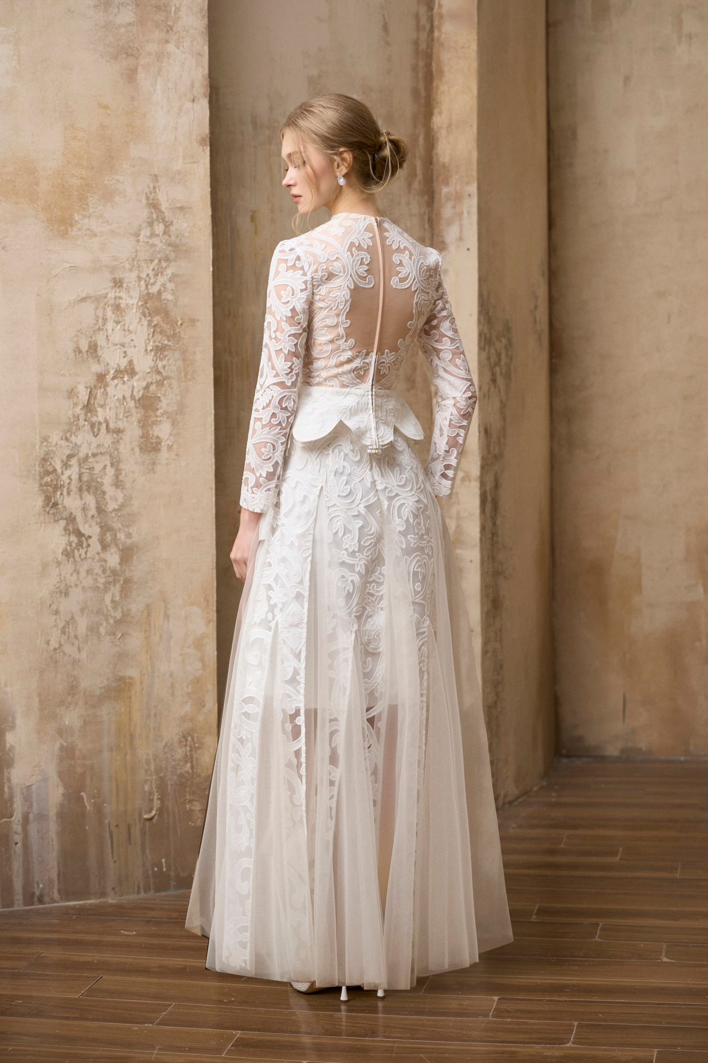 Diana White Maxi Set