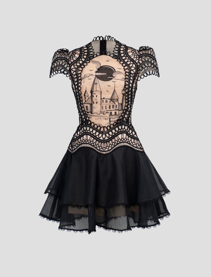 Castle Black Mini Dress