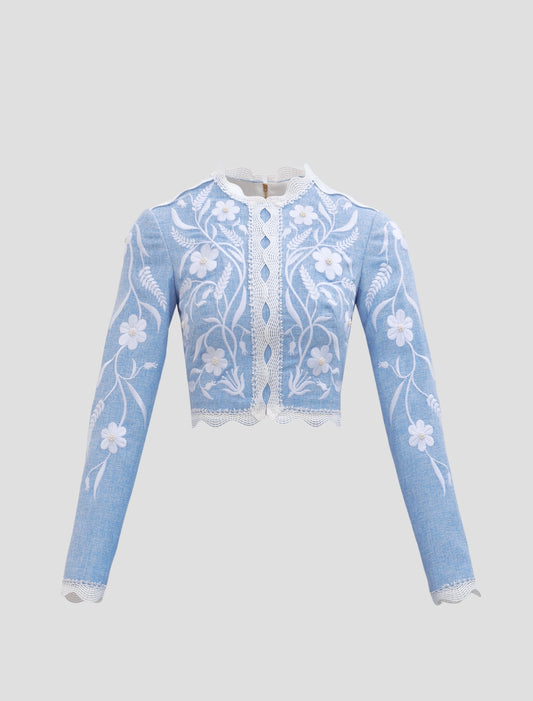Carey Embroidery Top
