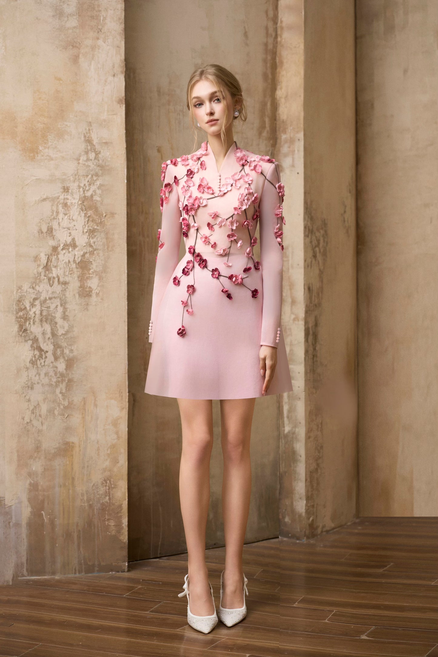 Bloom Oganza Mini Dress