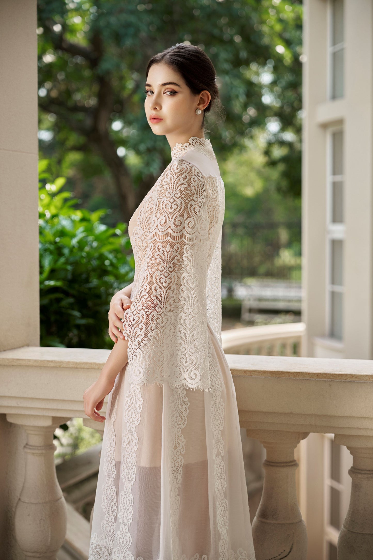 Maria White Lace Dress