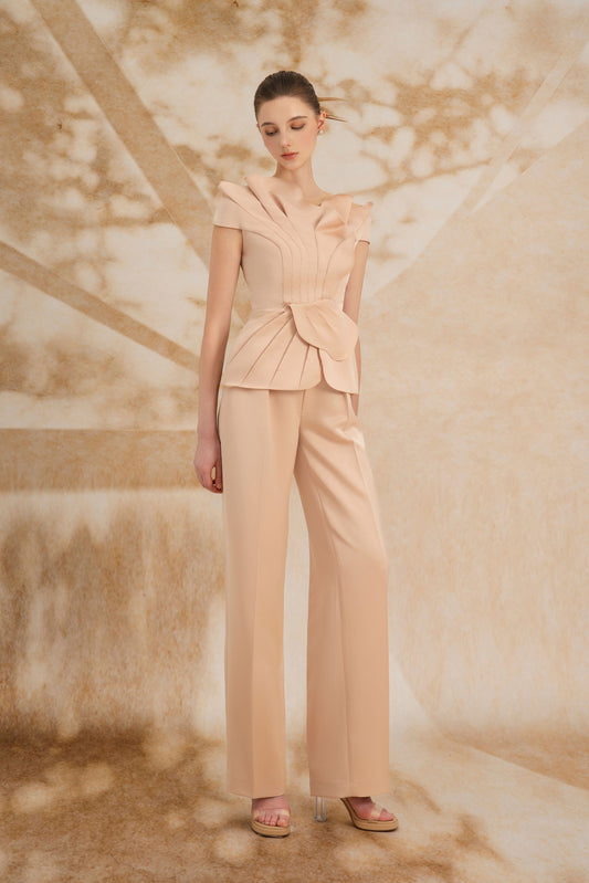 Iris Pink Satin Set