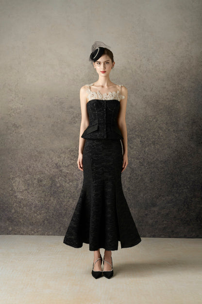 Julia Black Skirt