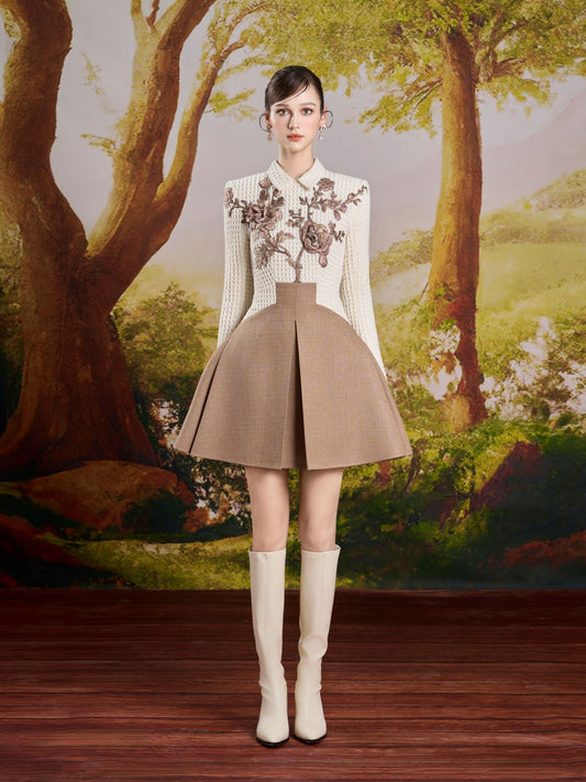 Flower Vase Mini Dress