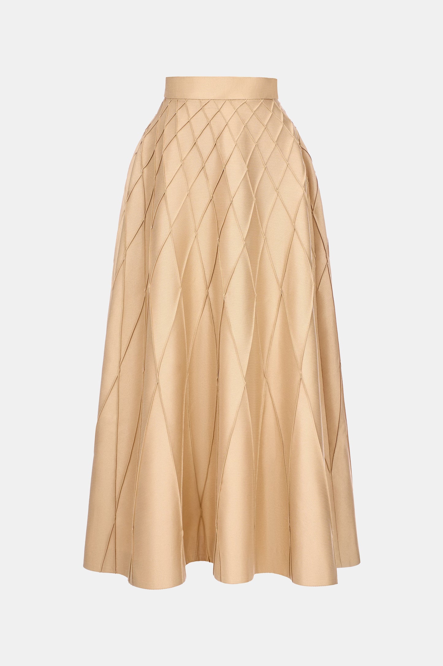 Taffta Bamboo Gold Skirt