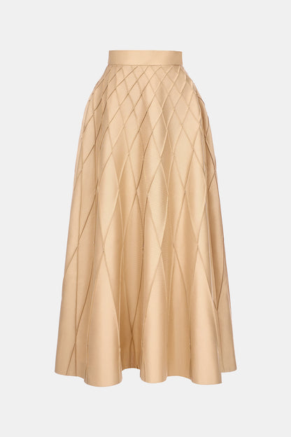 Taffta Bamboo Gold Skirt